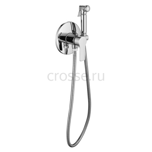 Смеситель KAISER Sena 74188 встроенный для биде с душем
