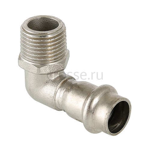 Угольник нержавеющая сталь Valtec 28 мм x 3/4 НР, VTi.953.I.002805