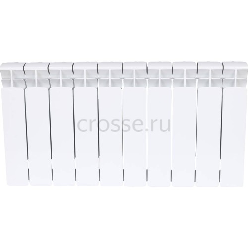 Радиатор биметаллический Base 350 - 10 секций c боковым подключением