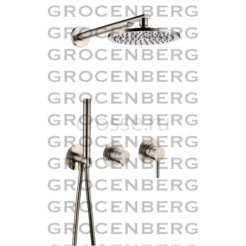 Душевой комплект Grocenberg GB5090 Никель