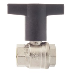 Кран шаровый Optibal 1/2 ВВ маховик пластмассовый Эконом