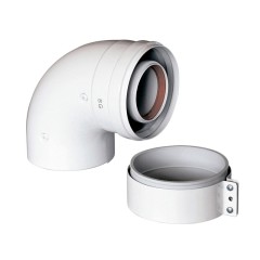 Коаксиальный отвод Baxi KHG71410141 60/100 мм 90°