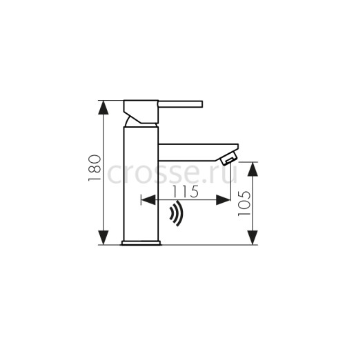 Смеситель KAISER Sensor для раковины 38211