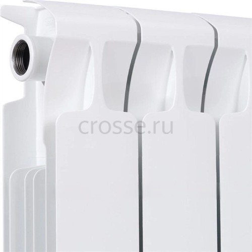 Радиатор биметаллический Rifar Monolit 500 - 14 секций c боковым подключением