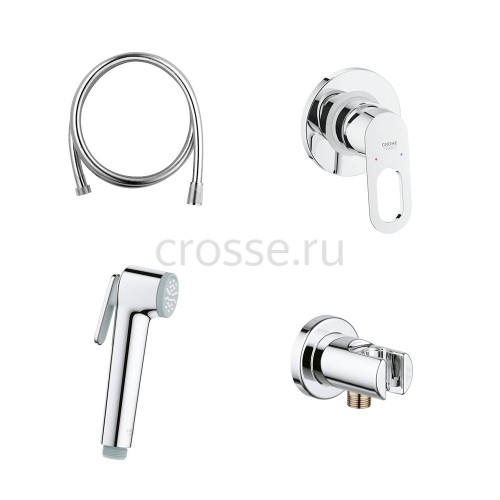 Гигиенический душ комплект Grohe BauLoop 124895