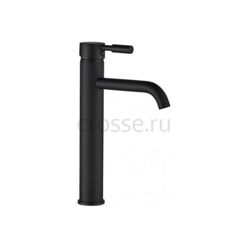 Sona Чёрный. Смеситель для раковины высокий TVZ-0906