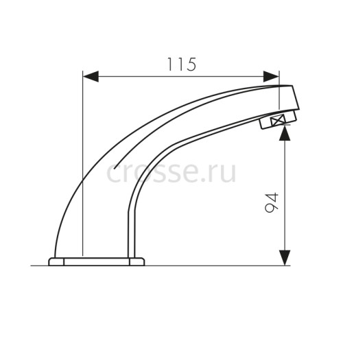Смеситель KAISER Sensor для раковины 38111