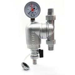 Фильтр Zeissler 100 мкм, с манометром, ZSf.303.0104N 1/2 НР