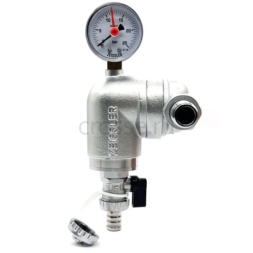 Фильтр Zeissler 100 мкм, с манометром, ZSf.303.0104N 1/2 НР