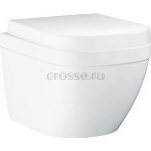 Инсталляция GROHE Rapid SL 38772001, с кнопкой смыва никель матовый 38732EN0 + Унитаз подвесной GROHE Euro Ceramic 39206000