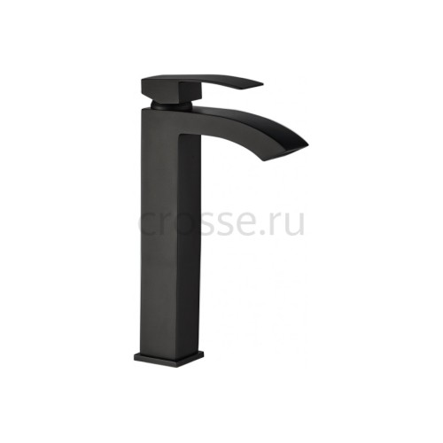 Luara Чёрный. Смеситель для раковины высокий TVZ-0901
