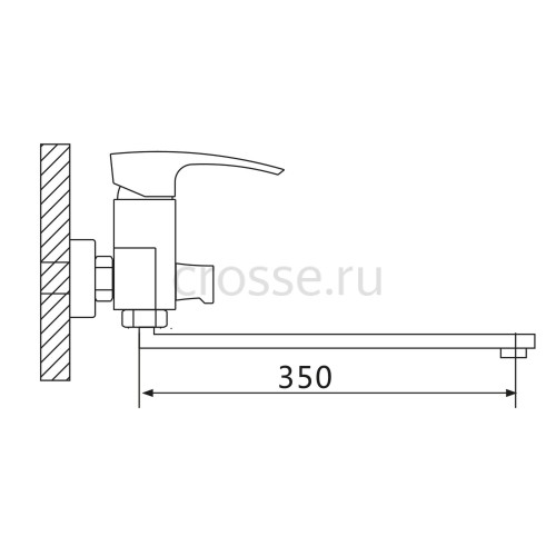 Смеситель для ванны VIEIR V433541