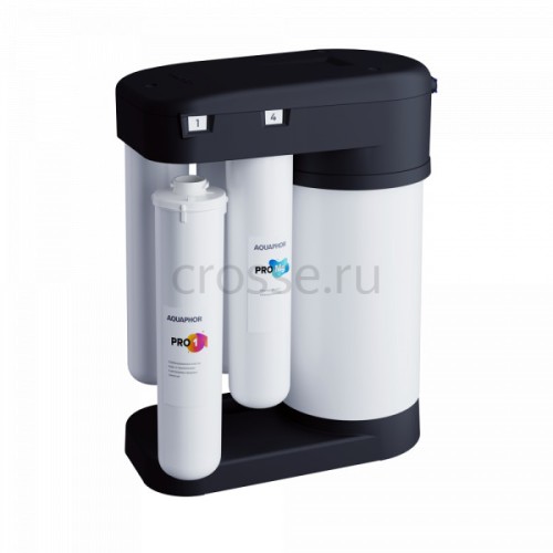 Фильтр для воды под мойку АКВАФОР DWM-102S Pro Морион, обратный осмос с минерализатором