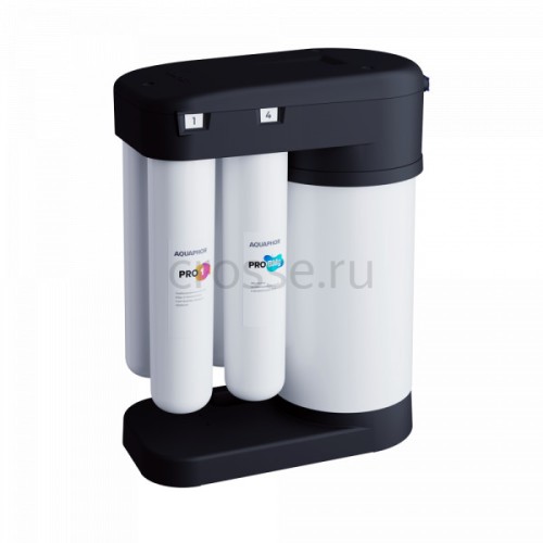 Фильтр для воды под мойку АКВАФОР DWM-102S Pro Морион, обратный осмос с минерализатором